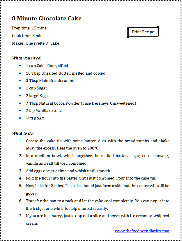 Swedish Chocolate Cake